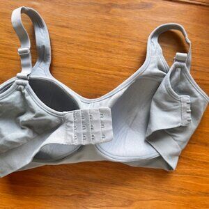 Underoutfit Bra - Gray Colored - Size L.  Comfort Shaping Bra, Adjustable Straps